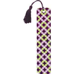  Wellspring Bookmark, Audrey Circles, Purple/Green (2507 