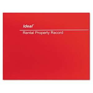  Rental Property Record Book, 8 1/2 x 11, 60 Page Wirebound 
