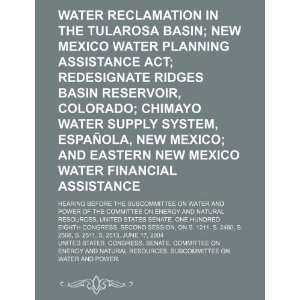  in the Tularosa Basin; New Mexico Water Planning Assistance 
