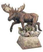   Figurine   Ambler   Moose Sculpture   #7754   NIB   Great Guy Gift