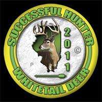 2011 Illinois Whitetail Deer Harvest Pin   Archery   Bow  