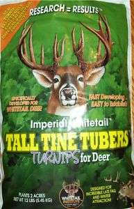 Whitetail TALL TINE TUBERS Seeds Deer Plot Seed Turnips 3 # Wildlife 