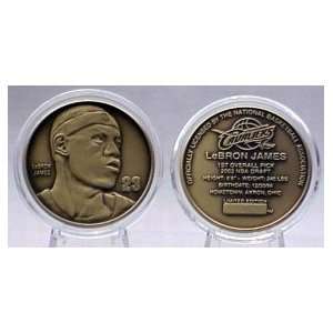  LEBRON JAMES BRONZE COIN