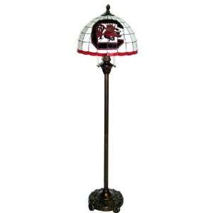   USC Gamecocks Tiffany/Stained Glass Floor Lamp