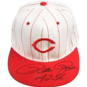  Pete Rose Cincinnati Reds Autographed Baseball Hat with 