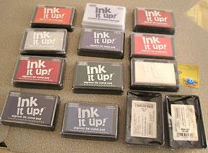 Ink It up  pigment ink pads low cost nice colors  
