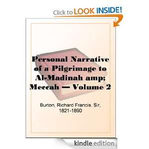 Personal Narrative of a Pilgrimage to Al Madinah & Meccah   Volume 2 