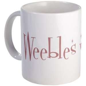  Weebles wobble Wedding Mug by  Kitchen 