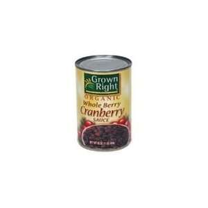 Grown Right Organic Whole Cranberry Grocery & Gourmet Food