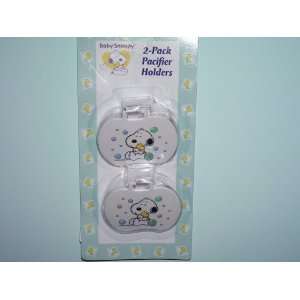  Baby Snoopy 2 in a Pack Pacifier Holders Baby