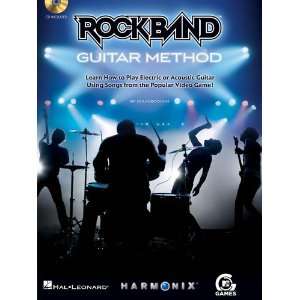  Rock Band Guitar Method   BK+CD Musical Instruments