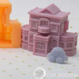 White house   Best Wholesale Silicone Soap Molds mould  