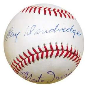 Ray Dandridge & Monte Irvin Autographed Baseball  Sports 