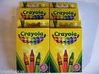 NEW   4x Childrens   8 CRAYOLA COLOUR CRAYONS   4 PACKS
