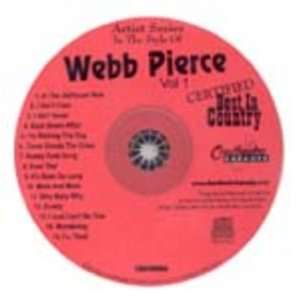   Artist CDG CB90086   Webb Pierce Vol. 1 Musical Instruments