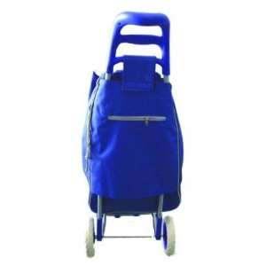  Shopping Bag with Wheels   Blue