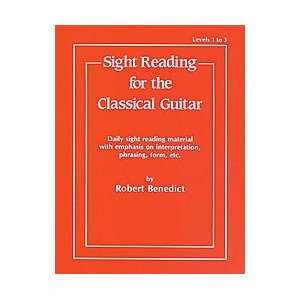  Sight Reading for the Classical Guitar   Levels 1 to 3 