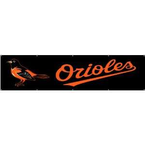  Baltimore Orioles Giant 8 Foot Nylon Banner Sports 
