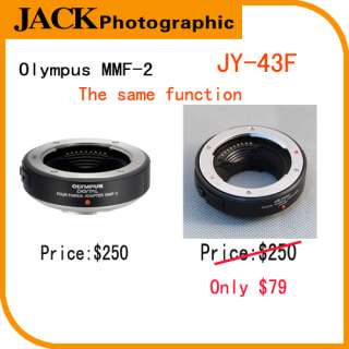    43F Four Thirds to Micro Four Thirds Adapter as Olympus MMF 1 MMF 2