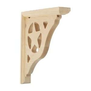    1 1/2W x 10D x 10H Bulwark Bracket, Alder 