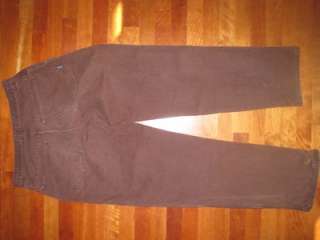 brown Patagonia Organic Cotton carpenter jeans pants Mens 32 x 33 