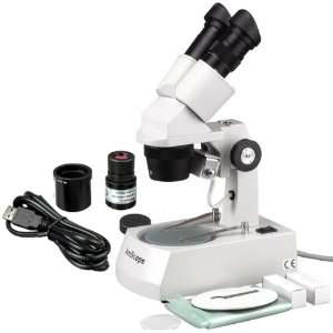  AmScope 20X 40X 80X Binocular Stereo Dissecting Microscope 