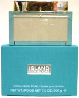ISLAND BY MICHAEL KORS 7.0 OZ 200 GRAMS OCEAN BATH SOAK  
