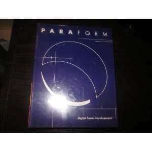   Paraform Digital Form Development Software w/manual 