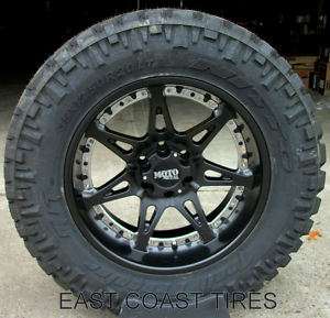 Moto Metal 961 18 Wheels W/ 35 12.50 18 Nitto Tires  