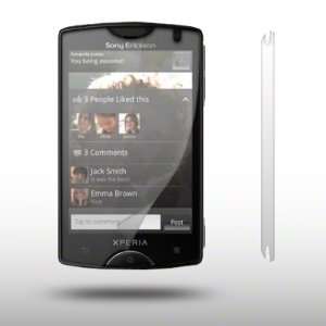  SONY ERICSSON XPERIA MINI 2 IN 1 PACK CRYSTAL CLEAR LCD 
