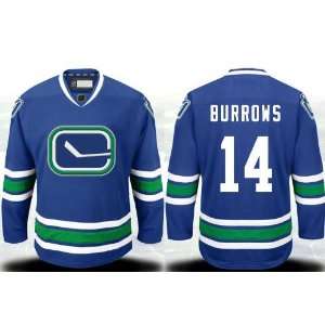  NHL Gear   Alexandre Burrows #14 Vancouver Canucks Third 