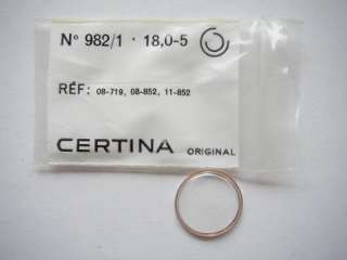 Certina watch acrylic crystal 982/1   18.0 5  