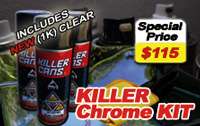 ALSA Killer Can MirraChrome 1K Chrome Spray Paint Kit  