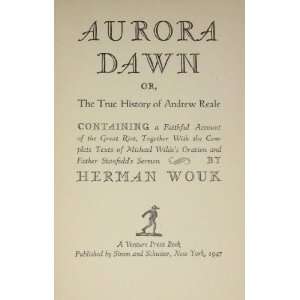  Aurora Dawn. Herman. Wouk Books