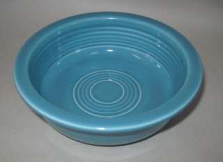 Vintage Homer Laughlin Fiesta Turquoise 5.5 Nappy Bowl  