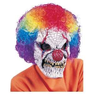  Clown W Wig Halloween Mask Toys & Games