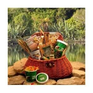 Fisherman Creel Gift Basket  Grocery & Gourmet Food