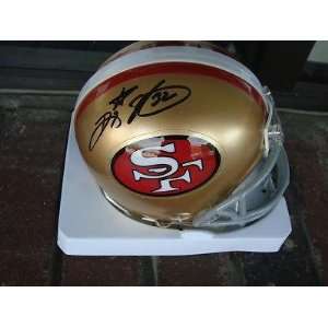  Ricky Watters Autographed Mini Helmet   Autographed NFL 