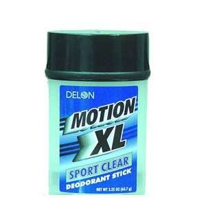  Delon Deodorant Motion Xl Sport Clear 2.25oz Health 