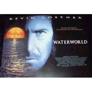  Waterworld   Original Movie Poster   30 x 40 Everything 