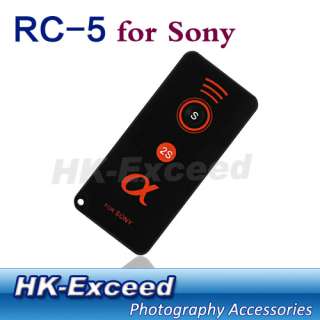 Remote Control for Sony A230 A330 A380 A500 A550 A700 A850 A900
