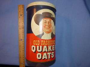 Vintage 1982 Quaker Oats Metal Limited Edition Tin  