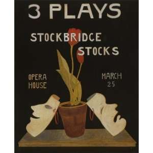  Hand Made Oil Reproduction   Charles Demuth   32 x 40 