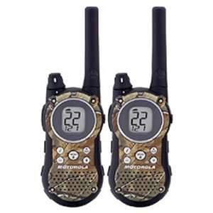 Motorola T9550 Rechg Pk Camo, NOAA, 25Mi   Radios/Walkie Talkies 