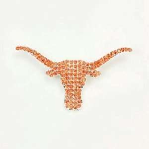    Texas UT Austin Longhorns Crystal Logo Pin