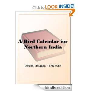   Calendar for Northern India Douglas Dewar  Kindle Store