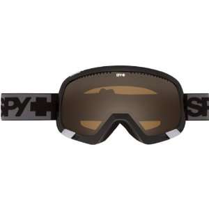 Spy Optic Black Platoon Winter Sport Snow Goggles Eyewear w/ Free B&F 