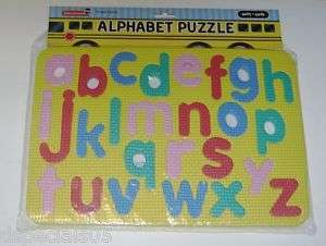 Childs Alphabet FOAM Puzzle Ages 3+ NIP  