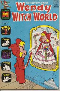 Wendy WItch World #38 Harvey Giant 1971 FILE COPY  