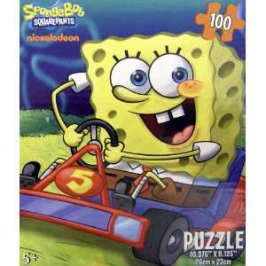   Licensed Nickelodeon SpongeBob Squarepants 100 Pc Puzzle Toys & Games